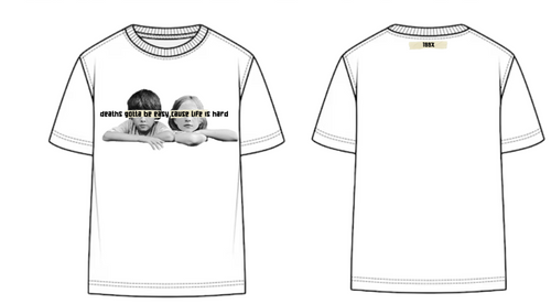 Deaths Gotta Be Easy Cause Life Is Hard Tee