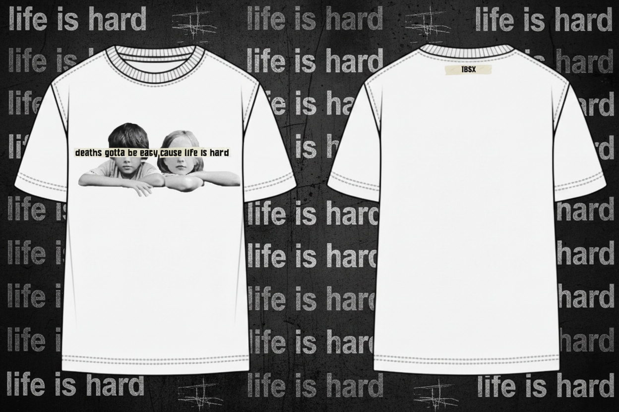 Deaths Gotta Be Easy Tee - No Background